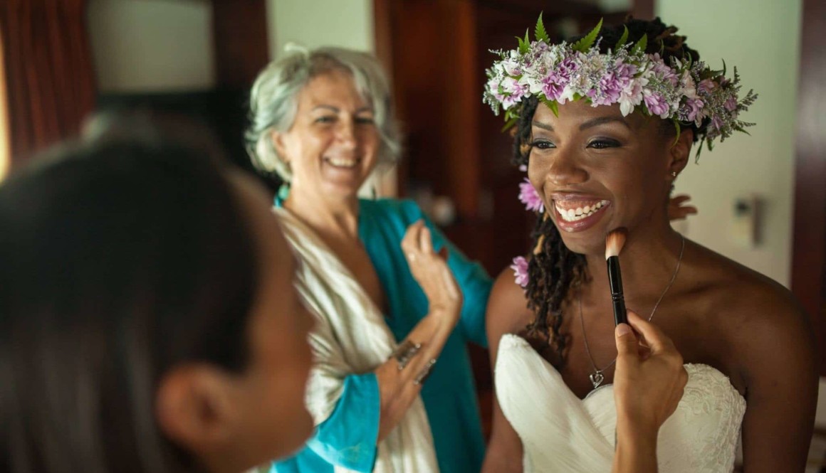 Make-up artist in Tahiti