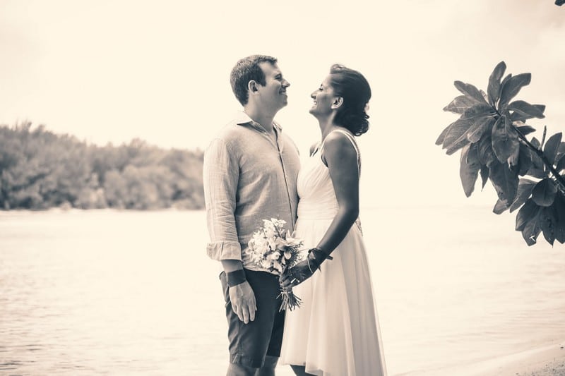 Moorea Elopement Beach Wedding and Legal Wedding