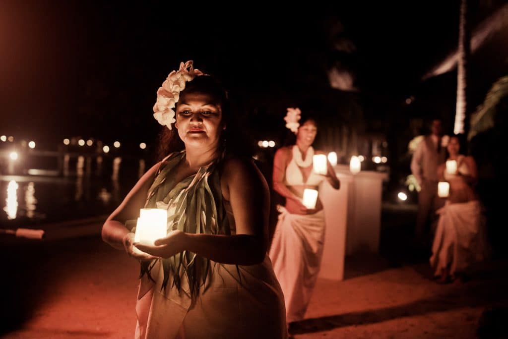 Tahiti destination wedding entertainment
